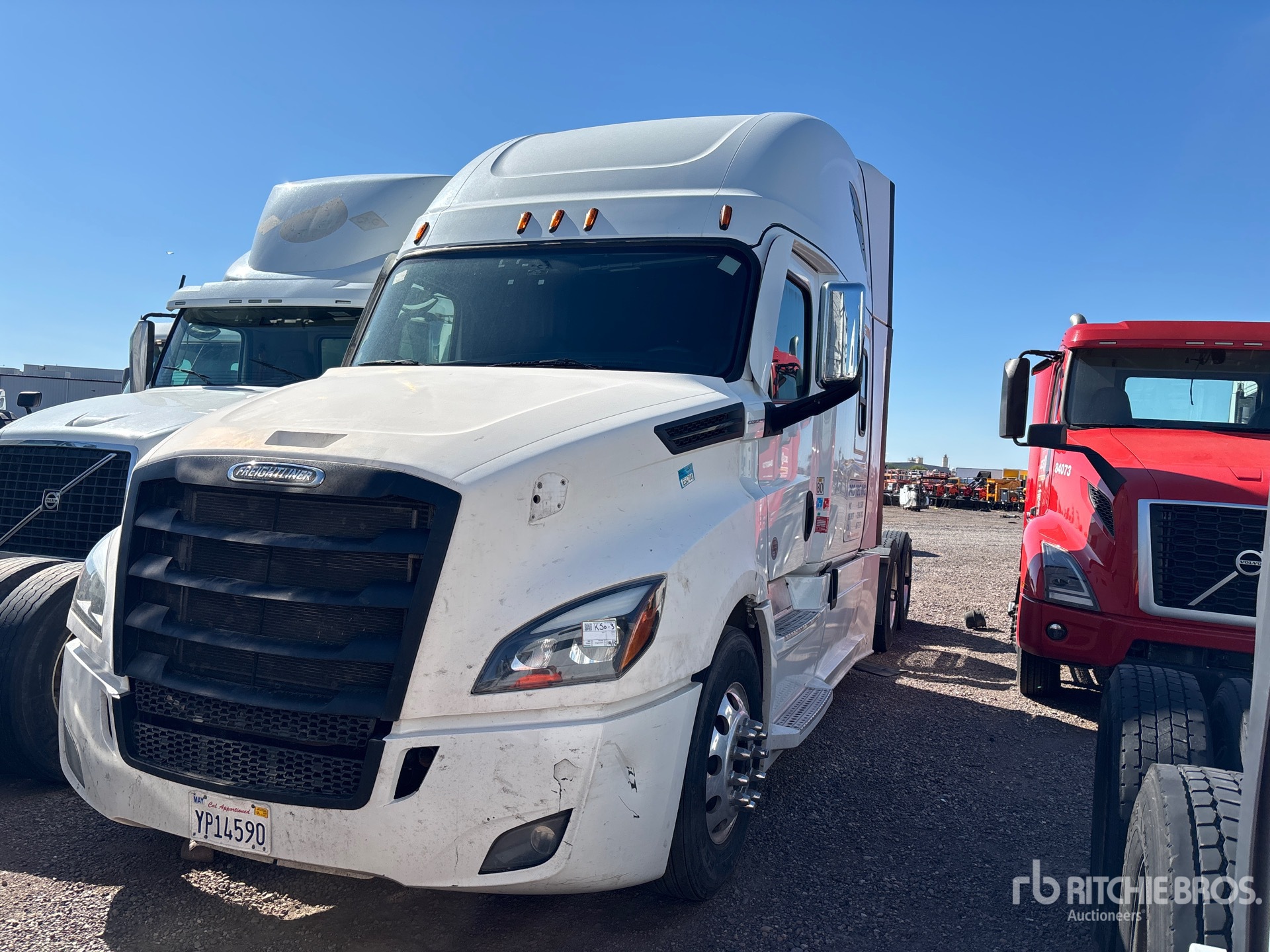 2022 Freightliner Cascadia 126 6x4 T/A Sleeper Truck Tractor (Inoperable)