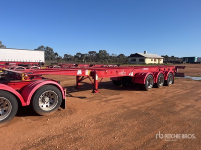 2017 Southern Cross Tri/A Skel Trailer