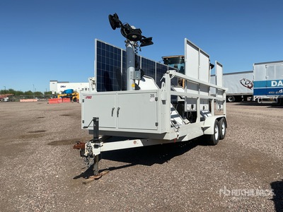 2017 Extreme DC20KB Solar を見 Light Tower
