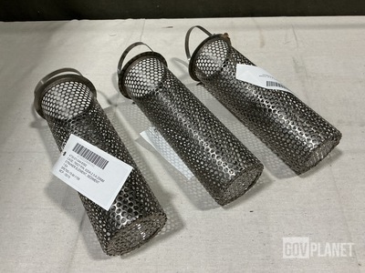 (3) Staples & Pfeiffer 630A-2.5-K.25INM Sediment Strainer Elements