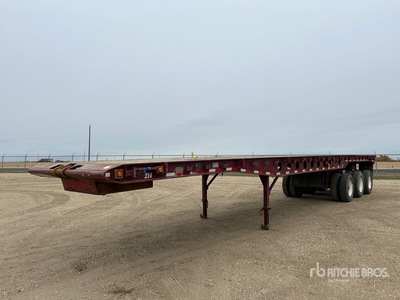1994 Scona 48 ft Tri/A Flatbed 油田用フロートトレイラー