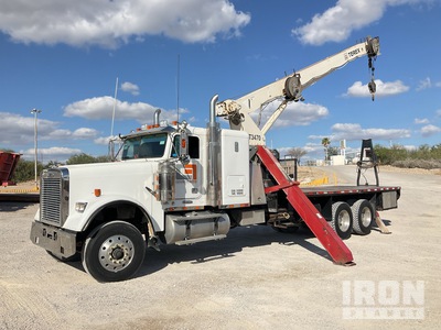 Terex BT3470 13 ton Straight Boom on 2009 Freightliner FLD120 6x4 Sleeper Camion tracteur-grue