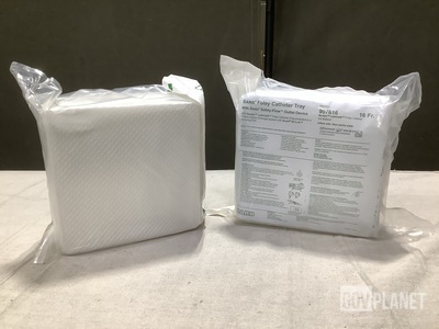 (4) Bard 907616 Lubricath Foley Catheter Tray Kits