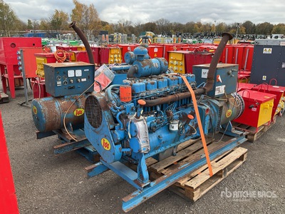 Quantity of (2) Wardpower 56 kVA Skid-Mounted Generator