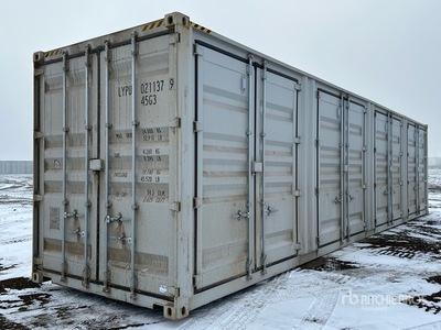 2025 40 ft High Cube Multi-Door Storage Container