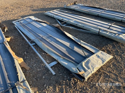 Quantity of (50) 2025 SKLP SKH50 12 ft x 3 ft Steel Siding Roofing (Unused)