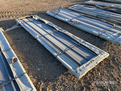 Quantity of (50) 2025 SKLP SKH50 12 ft x 3 ft Steel Siding Roofing (Unused)