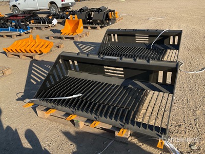 2025 GIYI GY-RB66 66 in Skeleton Skid Steer Bucket (Unused)