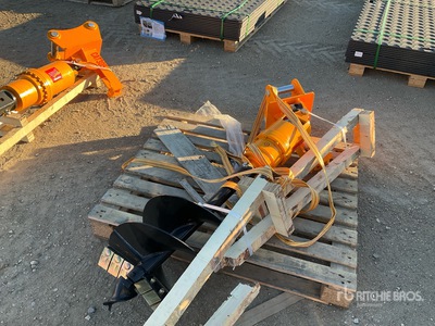 2025 GIYI Cat 303 Excavator Auger (Unused)