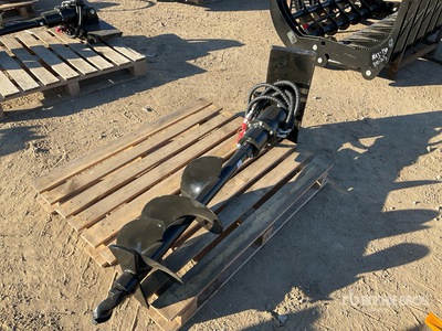 2025 GIYI 12 in Mini Skid Steer Auger (Unused)