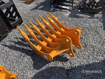 2025 GIYI 32 in Excavator Rake (Unused)