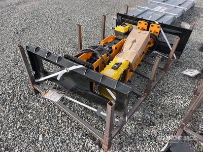 2025 GIYI GY-D680 Skid Steer Post Driver (Unused)