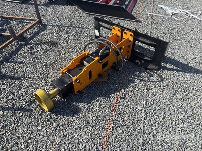 2025 GIYI D680 56 in Skid Steer Post Driver (Unused)