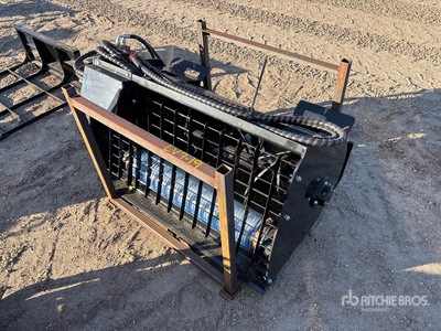 2025 GIYI GY-M48 48 in Skid Steer Concrete Mixer (Unused)