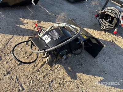 2025 GIYI FT-SZYMJ 16 in Mini Skid Steer Stump Grinder (Unused)