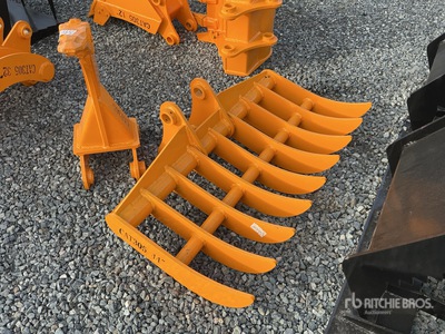 2025 GIYI 44 in Excavator Rake (Unused)