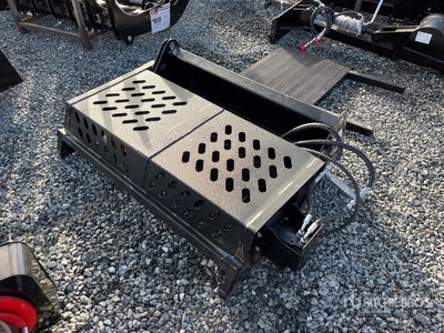 2025 GIYI GY-MRR47 47 in Skid Steer Rock Rake (Unused)