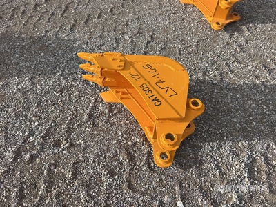 2025 GIYI GY-BK 12 in Baggerlöffel - Fits Cat 305 (Unused)