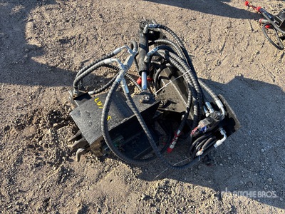 2025 GIYI GY-SZYMJ 14 in Mini Skid Steer Stump Grinder (Unused)