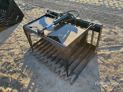 2025 GIYI GY-HWG44C 44 in Skeleton Mini Skid Steer Grapple (Unused)