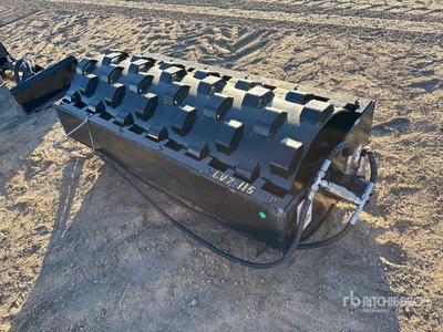 2025 GIYI GY-CW59 60 in Skid Steer Vibratory Roller (Unused)