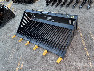 2025 GIYI GY-RB66 66 in Skeleton Skid Steer Bucket (Unused)