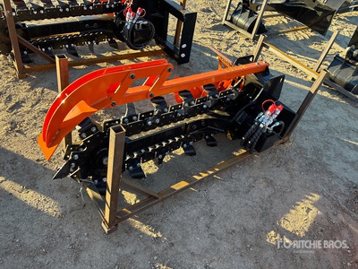 2025 GIYI GY-D380 36 in Mini Skid Steer Trencher (Unused)