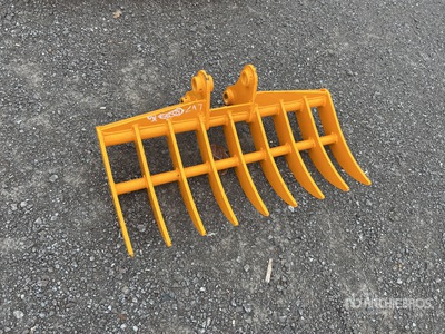 2025 GIYI 38 in Râteau d'excavatrice - Fits Cat 303 (Unused)