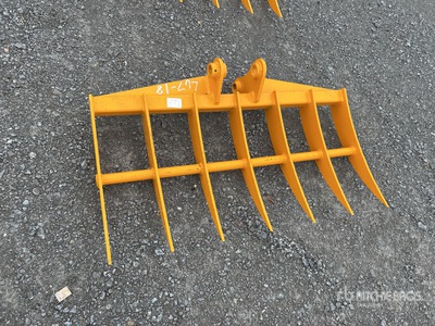 2025 GIYI 46 in Râteau d'excavatrice - Fits Cat 303 (Unused)