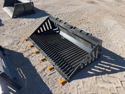 2025 GIYI GY-RB66 66 in Rock Skid Steer Bucket (Unused)