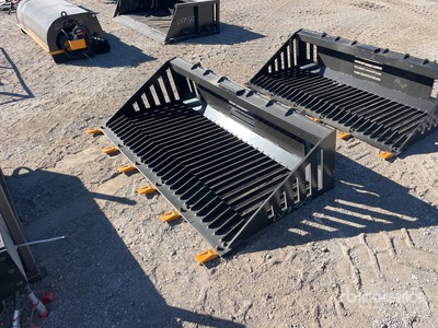 2025 GIYI GY-RB66 66 in Rock Skid Steer Bucket (Unused)