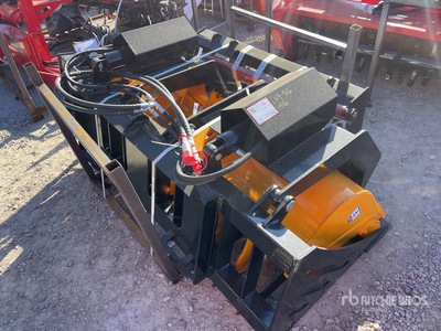 2025 GIYI GY-HWG72C with Excavator Bucket, bale forks, ripper and rake attachment スキッドステア用グラップル (Unused)