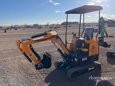 2025 VICSEC VC15J-Y Mini Excavator (Unused)