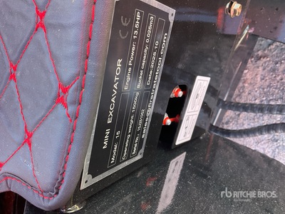 2025 VICSEC VC15 Mini Excavator (Unused)