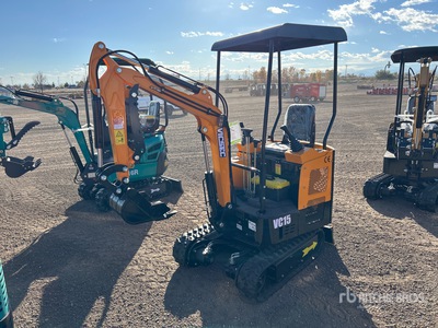 2025 VICSEC VC15J-Y Mini Excavator (Unused)