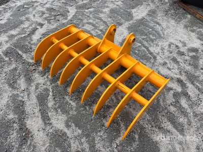 2025 GIYI 44 in Râteau d'excavatrice - Fits Cat 305 (Unused)