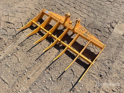 2025 GIYI 46 in Excavator Rake - Fits Cat 303 (Unused)