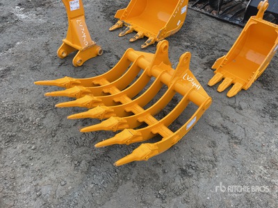 2025 GIYI 31 in Fit to cat 305 teeth Râteau d'excavatrice (Unused)