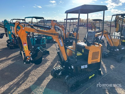 2025 VICSEC VC15J-Y Mini Excavator (Unused)