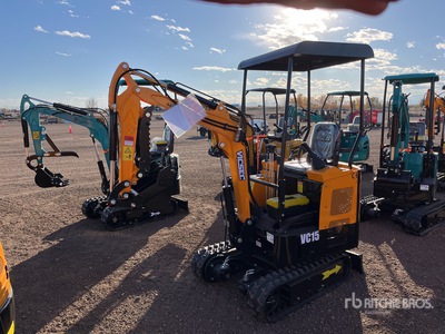 2025 VICSEC VC15J-Y Mini Excavator (Unused)
