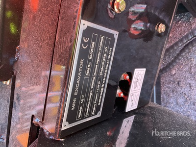 2025 VICSEC VC15J-Y Mini Excavator (Unused)