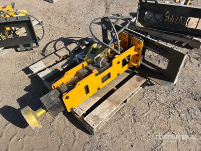 2025 GIYI GY-D680 Skid Steer Post Driver (Unused)