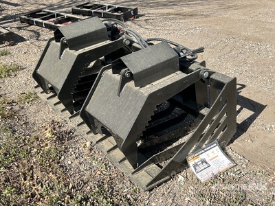 2025 GIYI GY-HWG72C 72 in Skeleton スキッドステア用グラップルバケット (Unused)
