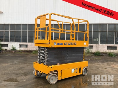 2018 XCMG GTJZ1212 Electric Scissor Lift