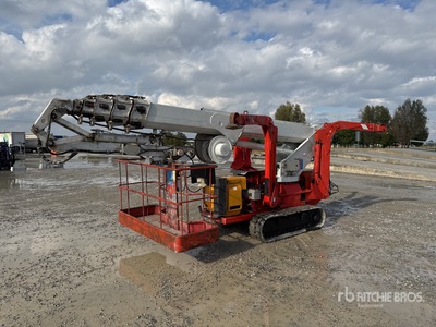 1995 Palazzani TSJ 28 Crawler Articulating Boom Lift