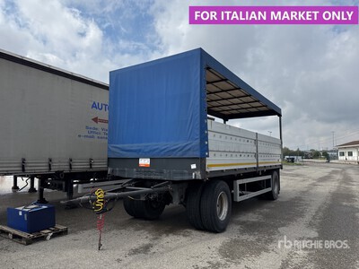 1995 Cardi Curtain Side Trailer
