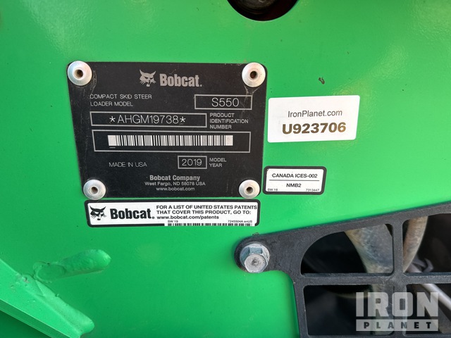 MINI CARGADOR SOBRE RUEDAS 2019 BOBCAT LOADER