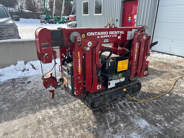 2014 Spydercrane URW094 2190 lb Crawler Compact Crane