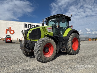 2019 Claas Axion 810 CMatic جرار ذو دفع رباعي
