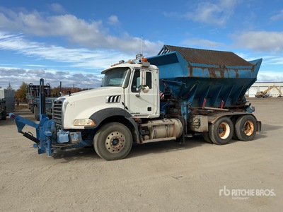 2008 Mack GU813 6x4 Snow Plow Truck (Inoperable)